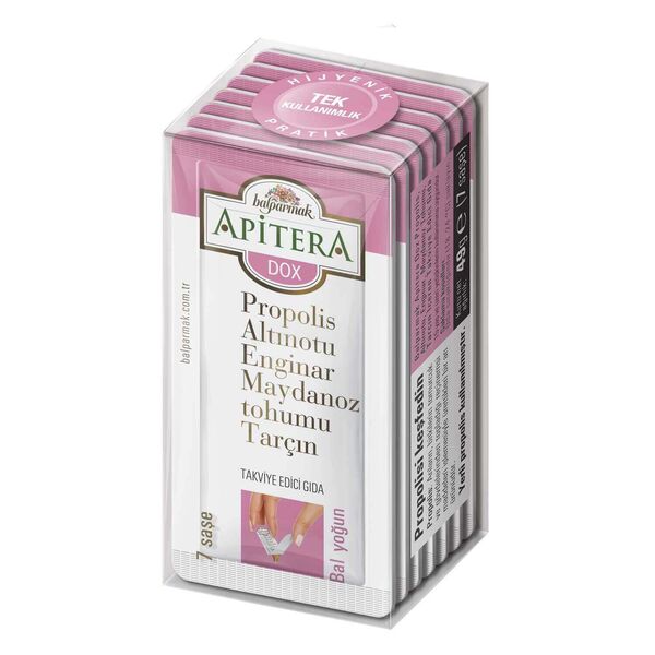 Apitera Dox 7 g x 84 Adet (Propolis, Bal, Maydanoz Tohumu, Altınotu)