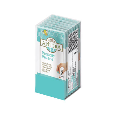 Apitera GEST Doğal Bal, Rezene, Tıbbi Nane, Kekik, Kakule, Zencefil ve Propolis İçeren Takviye Edici 7’li Saşe - Apitera
