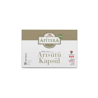 Apitera Plus Arısütü Kapsül (125 mg x 30'lu Kapsül) - 3