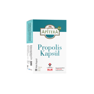 Apitera Plus Propolis Kapsül (125 mg x 30'lu Kapsül) - Thumbnail