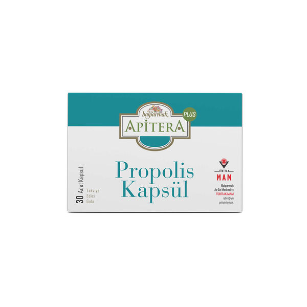 Apitera Plus Propolis Kapsül (125 mg x 30'lu Kapsül)
