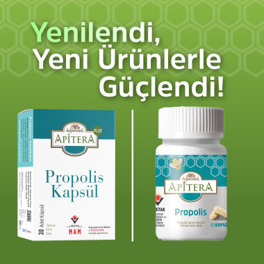 Apitera Propolis Bitkisel 30 Kapsül - Apitera (1)