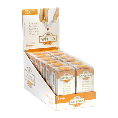 Apitera - Apitera Up 7 g x 84 Adet (Propolis, Bal, Kırmızı Ginseng, Guarana) Apitera - Apitera Up 7 g x 84 Adet (Propolis, Bal, Kırmızı Ginseng, Guarana)