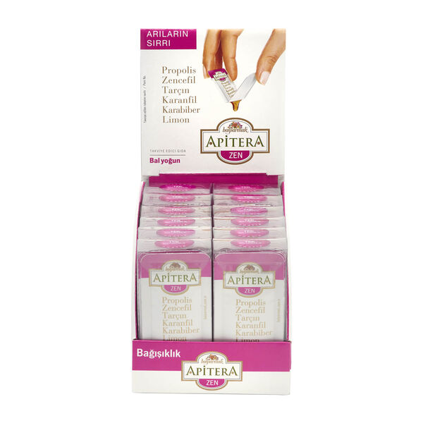 Apitera Zen 7 g x 84 Adet (Propolis, Bal, Zencefil, Limon)