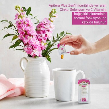 Apitera - Apitera Plus Zen 7g X 7 Pieces (Propolis, Honey, Selenium, Zinc, Vitamin C, Ginger) (1)