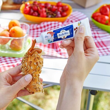 BallıMix - BallıMix Ballı Fındık Ezmesi 40 g Tüp x 12 Adet (1)