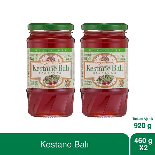 Balparmak Chestnut Honey 460 g X 2
