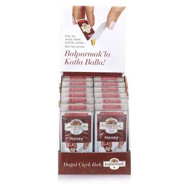 Balparmak - Balparmak Katla Balla Süzme Çiçek Balı 7 g x 7 12'li Paket Balparmak - Balparmak Katla Balla Süzme Çiçek Balı 7 g x 7 12'li Paket
