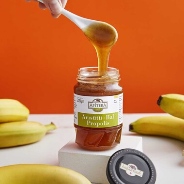 Apitera - Balparmak Apitera Kids Banana (Royal Jelly-Honey-Propolis) 220 g (1) Apitera - Balparmak Apitera Kids Banana (Royal Jelly-Honey-Propolis) 220 g (1)
