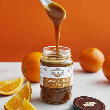 Apitera - Balparmak Apitera Mix Orange (Royal Jelly-Honey-Pollen-Propolis) 210 g (1) Apitera - Balparmak Apitera Mix Orange (Royal Jelly-Honey-Pollen-Propolis) 210 g (1)