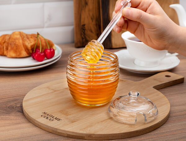 Madame Coco Kaşıklı Bal Kavanozu 240 ml
