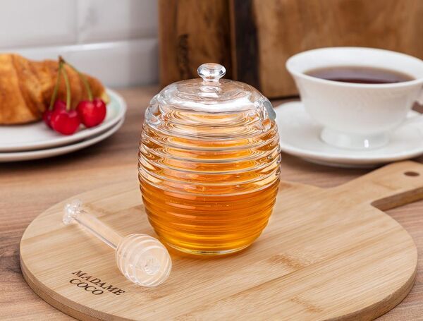 Madame Coco Kaşıklı Bal Kavanozu 240 ml