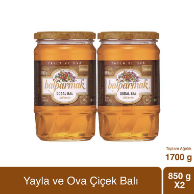 Balparmak Meadows and Plains Blossom Honey 850 g X 2 - Balparmak